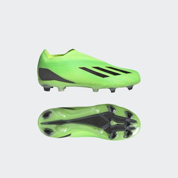 Adidas X Speedportal+ Crampons Pour Terrain Sec Vert