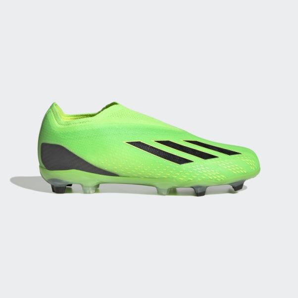 Adidas X Speedportal+ Crampons Pour Terrain Sec Vert
