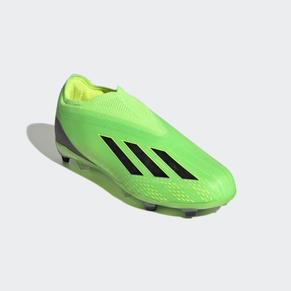 Adidas X Speedportal+ Crampons Pour Terrain Sec Vert