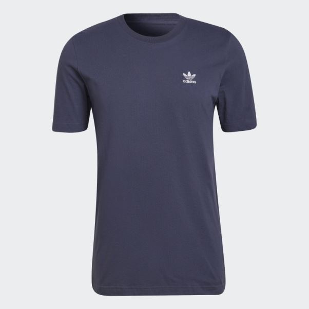 Adidas Adicolor Essentials Tee Trèfle Bleu Marine