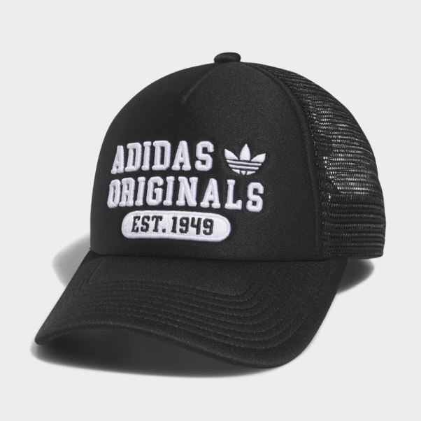 Casquette New Prep Trucker Enfant Noir Adidas