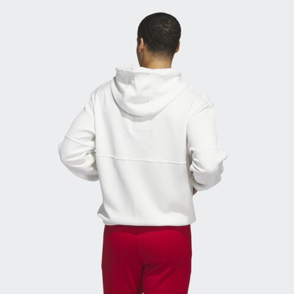 Sweat à Capuche Zippé Sans Teinture Cornhuskers Adidas Non Teint