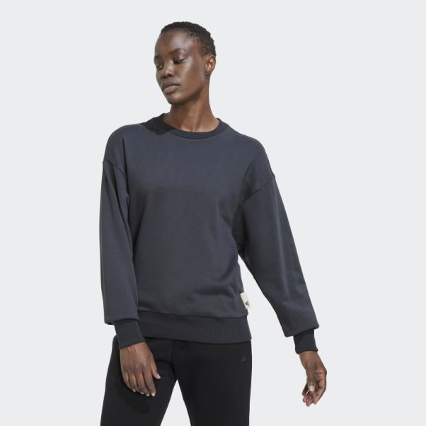 Sweat Ample Adidas Studio Lounge Carbone