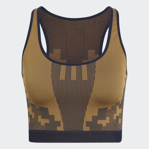 Adidas X Karlie Kloss Top Superposé En Maille Sans Couture Mesa