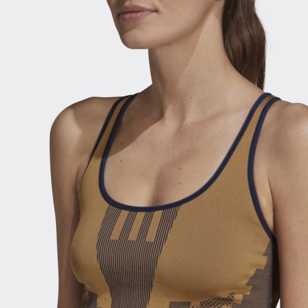 Adidas X Karlie Kloss Top Superposé En Maille Sans Couture Mesa