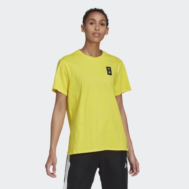 Tee Shirt Adidas Colombie Jaune