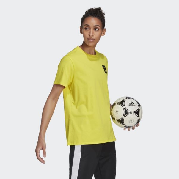 Tee Shirt Adidas Colombie Jaune