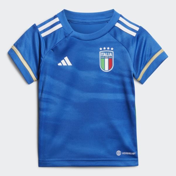 Adidas Italy 23 Kit Bébé Domicile Bleu