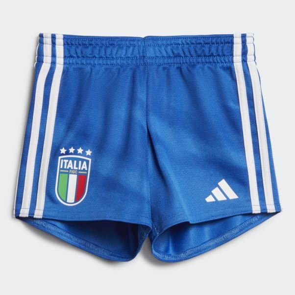 Adidas Italy 23 Kit Bébé Domicile Bleu