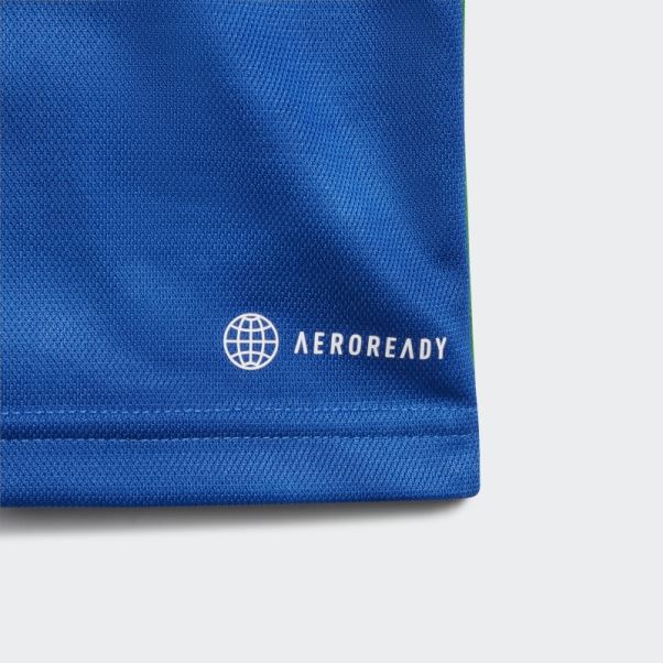 Adidas Italy 23 Kit Bébé Domicile Bleu