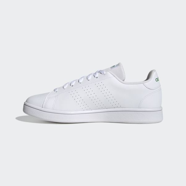 Adidas Chaussures De Style De Vie De La Base De L'avantage Blanc