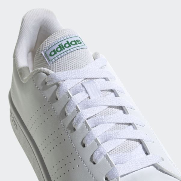 Adidas Chaussures De Style De Vie De La Base De L'avantage Blanc