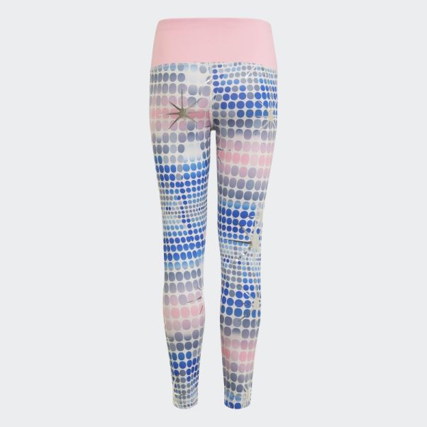 Collants Dance Allover Print Acier Adidas