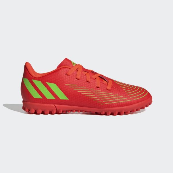 Adidas Prédateur Edge.4 Turf Chaussures Rouge