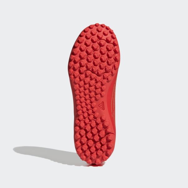 Adidas Prédateur Edge.4 Turf Chaussures Rouge
