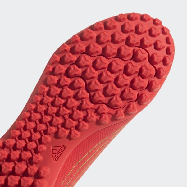 Adidas Prédateur Edge.4 Turf Chaussures Rouge