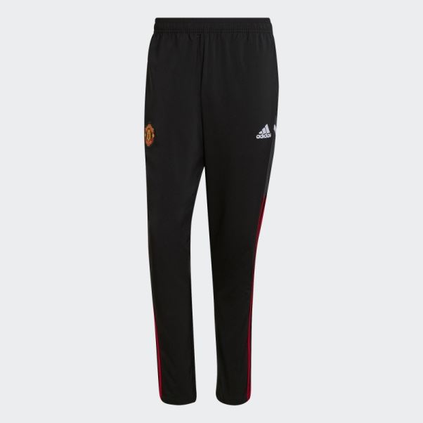 Pantalon De Survêtement Adidas Manchester United Presentation Noir