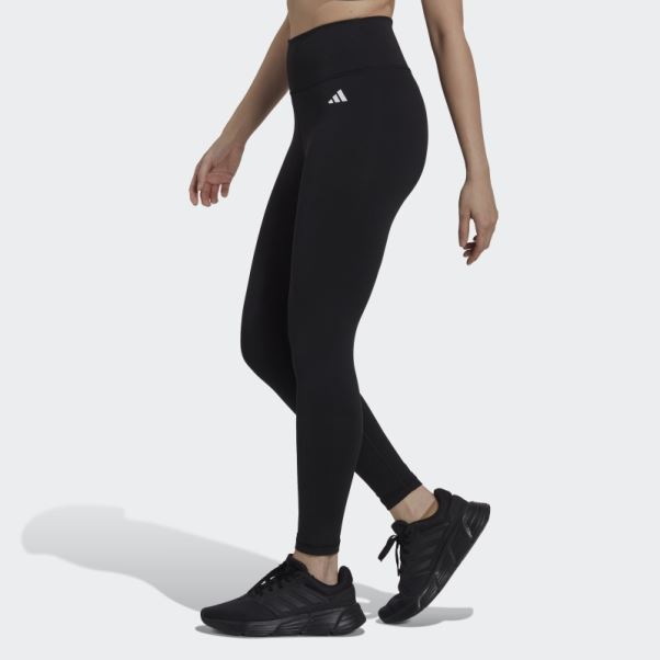 Legging 7/8 Taille Haute Training Essentials Noir Adidas