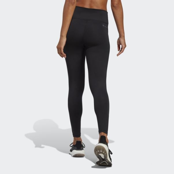 Legging 7/8 Taille Haute Training Essentials Noir Adidas