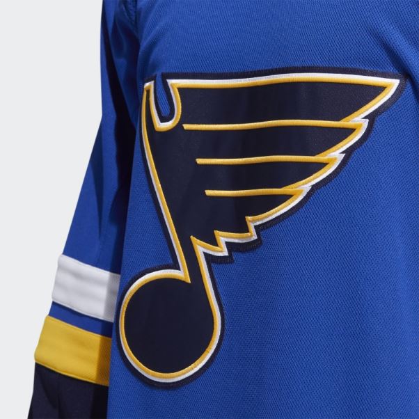 Maillot Blues Home Authentique Adidas St Louis Royal