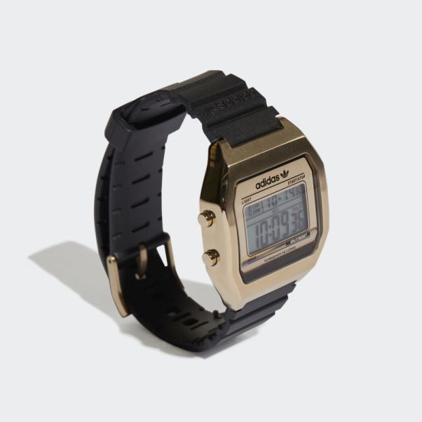 Montre Adidas Digital Two R Or Métallisé