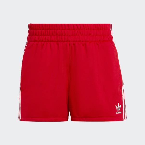 Short 3 Bandes écarlate Adidas