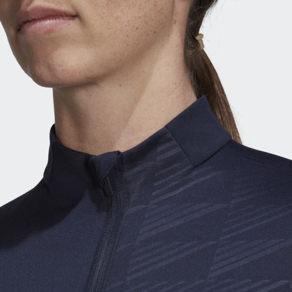 Encre Adidas Terrex Multi T-shirt Demi-zip