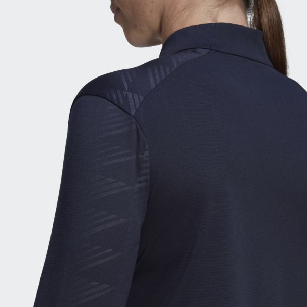 Encre Adidas Terrex Multi T-shirt Demi-zip