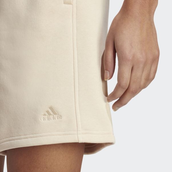 Short Adidas All Szn Polaire Sable