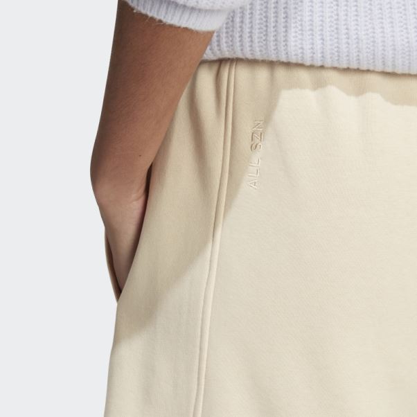 Short Adidas All Szn Polaire Sable