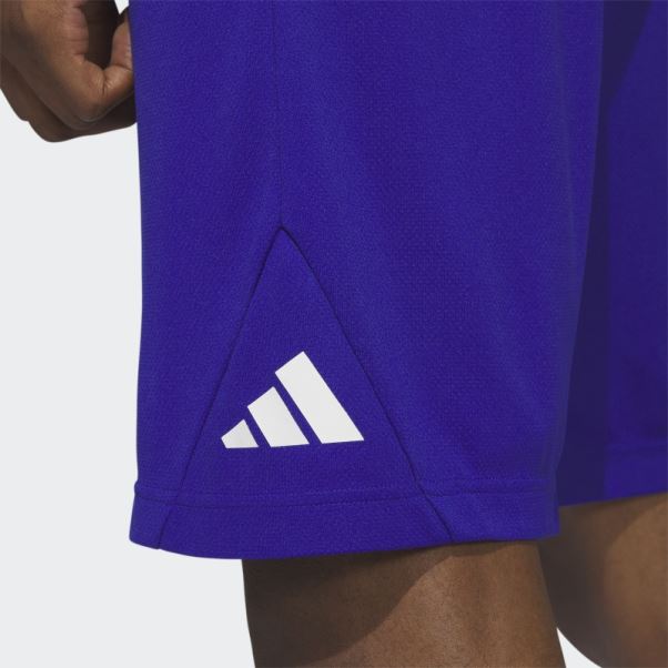 Adidas Short De Basket Badge Of Sport Bleu