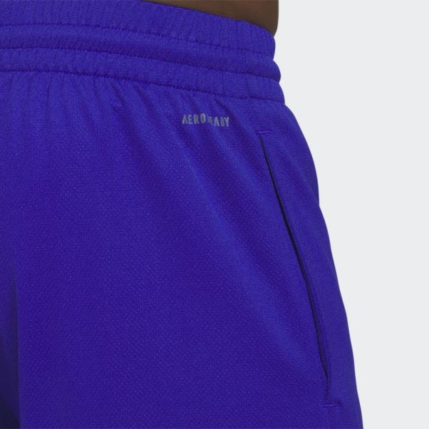 Adidas Short De Basket Badge Of Sport Bleu