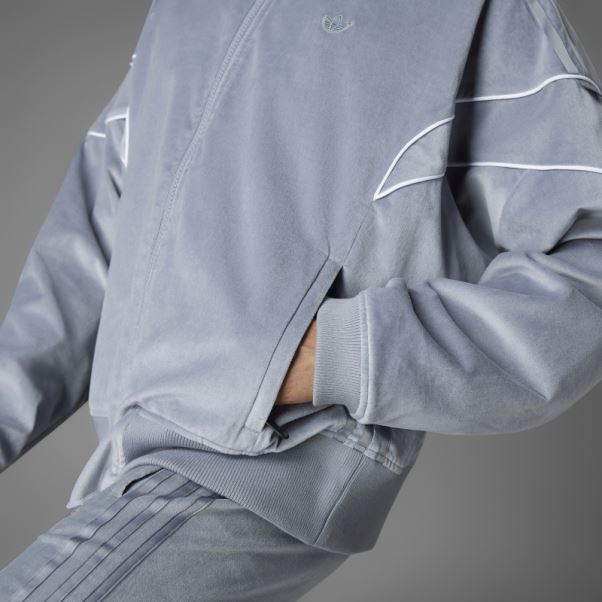 Veste De Survêtement Version Challenger Bleu Adidas Gris