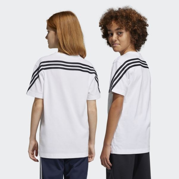 Tee Shirt Future Icon 3 Bandes Blanc Adidas