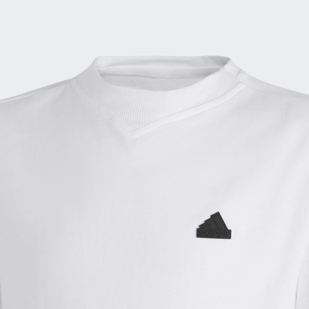 Tee Shirt Future Icon 3 Bandes Blanc Adidas