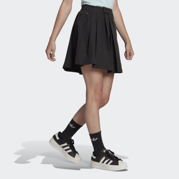 Adidas Jupe Ajustée Adicolor Contempo Noire (non Genrée)