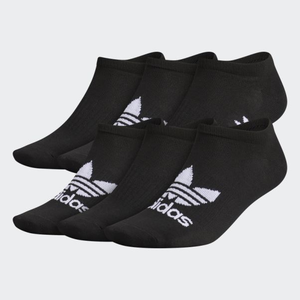 Chaussettes Invisibles Classiques Superlite 6 Paires Adidas Noir