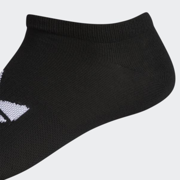 Chaussettes Invisibles Classiques Superlite 6 Paires Adidas Noir