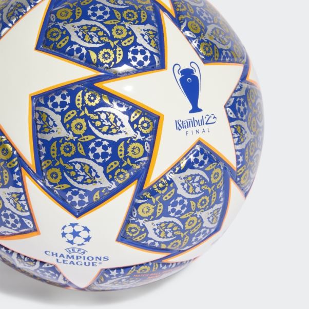 Ucl Istanbul Mini Ballon Blanc Adidas