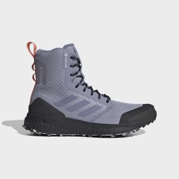 Argent Violet Terrex Free Randonneur Xploric Gore-tex Parley Chaussures Adidas