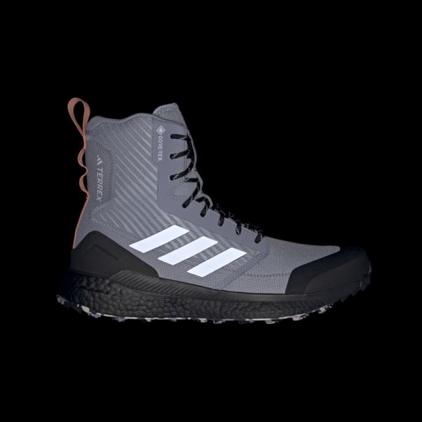 Argent Violet Terrex Free Randonneur Xploric Gore-tex Parley Chaussures Adidas