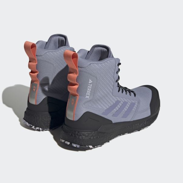 Argent Violet Terrex Free Randonneur Xploric Gore-tex Parley Chaussures Adidas
