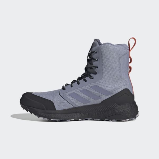 Argent Violet Terrex Free Randonneur Xploric Gore-tex Parley Chaussures Adidas
