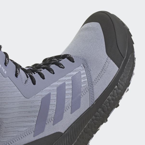 Argent Violet Terrex Free Randonneur Xploric Gore-tex Parley Chaussures Adidas