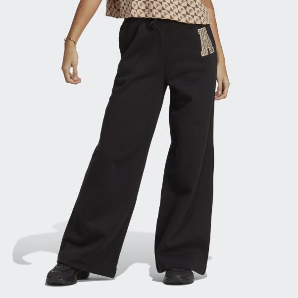 Pantalon Large All Szn X Logomania Adidas Noir