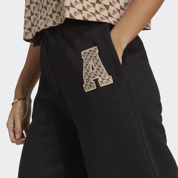 Pantalon Large All Szn X Logomania Adidas Noir