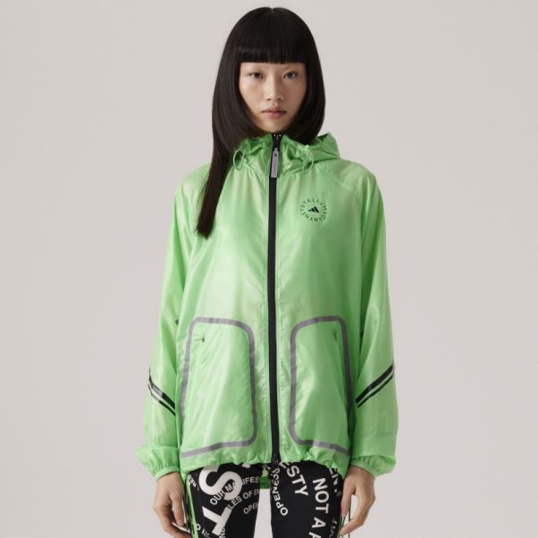 Veste De Running Adidas By Stella Mccartney Truepace Vert Flash