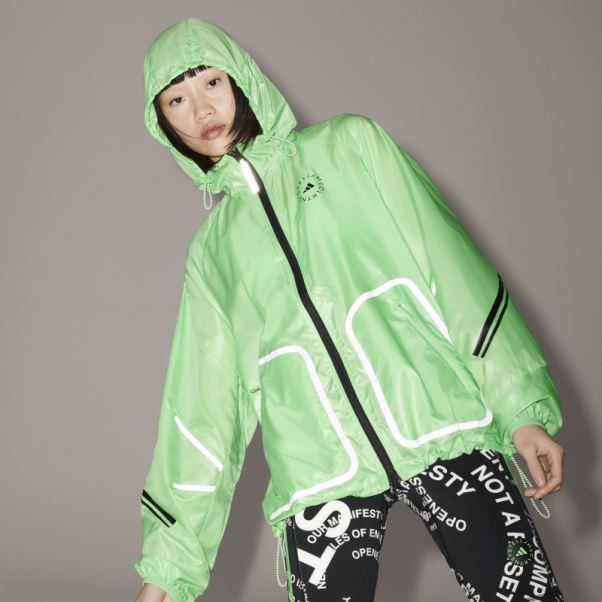 Adidas By Stella Mccartney Truepace Running Veste Mode Flash Vert