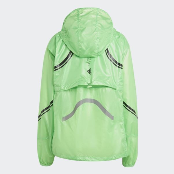 Adidas By Stella Mccartney Truepace Running Veste Mode Flash Vert