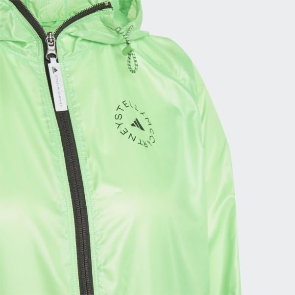 Adidas By Stella Mccartney Truepace Running Veste Mode Flash Vert